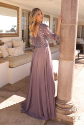 Nox Anabel MF-103 Floor Length Mother's Formal Gown